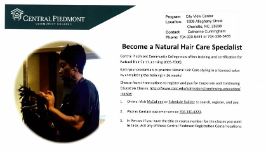  CPCC Hair Care Flyer